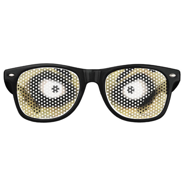 Scary Zombie Eyes Retro Sunglasses (Front)