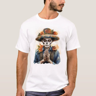 Scary Zombie Print T-Shirt