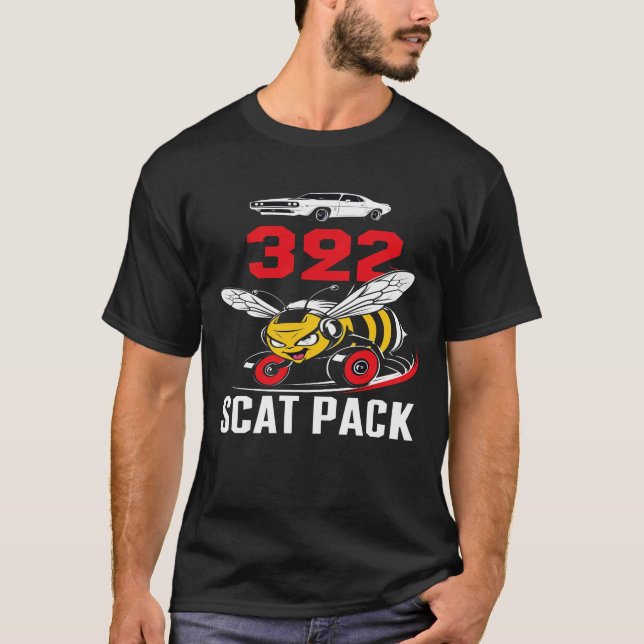 Scat Pack – Muscle Power Performance Tee (Front)