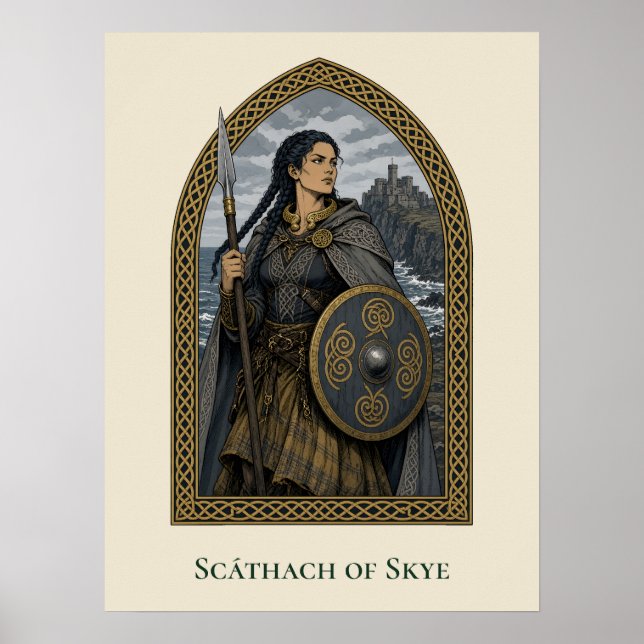 Scathach of Skye Poster (Front)