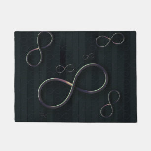 Scatter Infinity Symbol   Geek Doormat