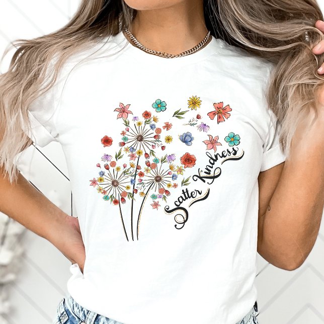 Scatter Kindness Shirt, Positivity  T-Shirt (Creator Uploaded)