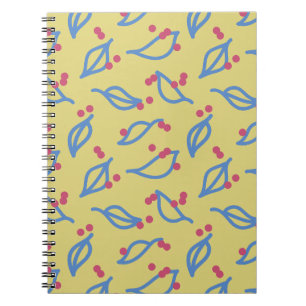 Scattered About - Mustard Yellow Notebook