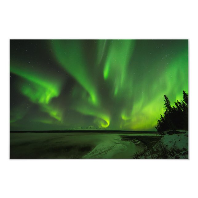 Scattered Aurora Photo Print (Front)