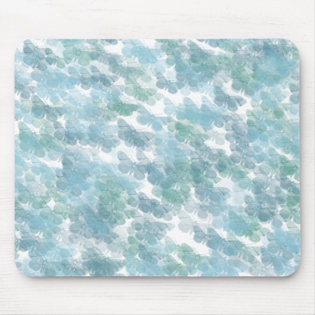 Scattered Butterflies Mouse Pad (Front)