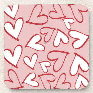 Scattered Hearts Coaster