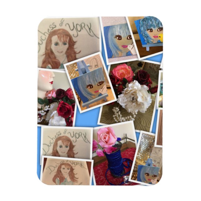 Scattered Photo's Magnet (Vertical)