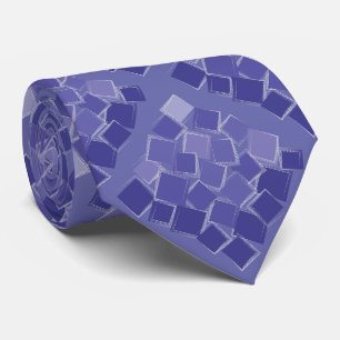 Scattered purple shades tie