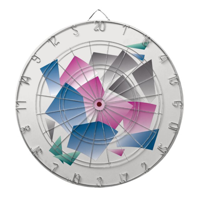 Scattered shards dartboard (Front)