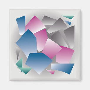 Scattered shards magnet