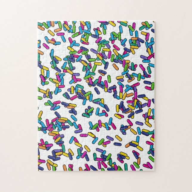 Scattered Sprinkles Pattern Jigsaw Puzzle (Vertical)