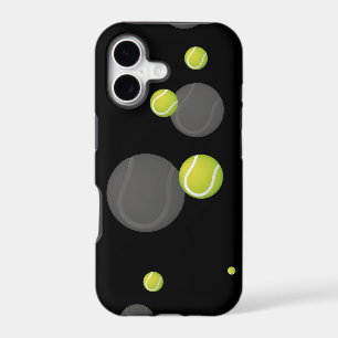 Scattered Tennis Balls Personalised Sport Gift