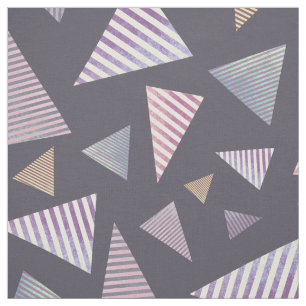 Scattered Triangles Fabric