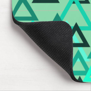 Scattered Triangles Mouse Pad