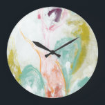 Scattershot II Large Clock<br><div class="desc">Scattershot II by June Erica Vess</div>