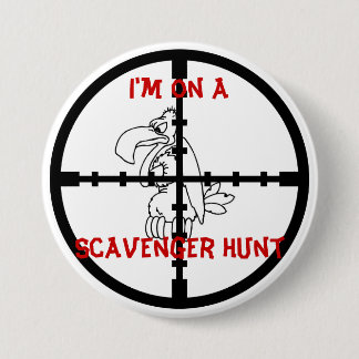 Scavenger Hunt 7.5 Cm Round Badge