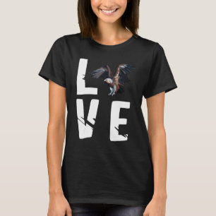Scavenger Ornithology Carrion Bird Watcher Love Vu T-Shirt