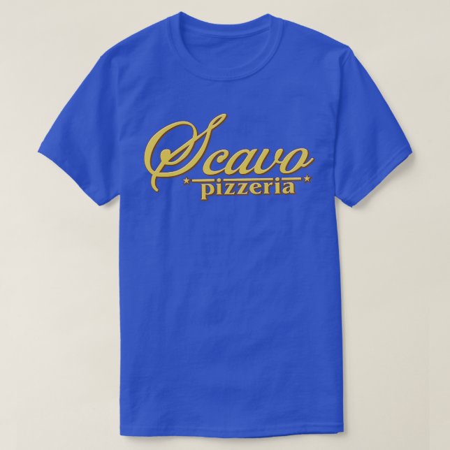 Scavo Pizzeria T-Shirt (Design Front)