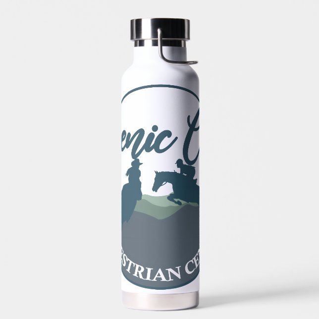 SCEC Water Bottle 1, large logo (Left)
