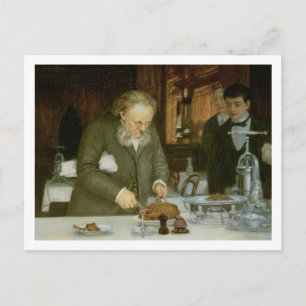 Scene at La Tour d'Argent Restaurant Postcard