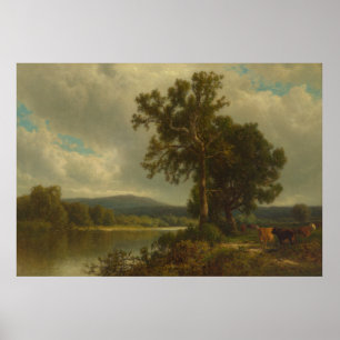 Scene at Napanoch 1883 Poster