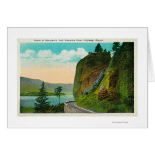 Scene at Shepperd's Dell on Columbia River