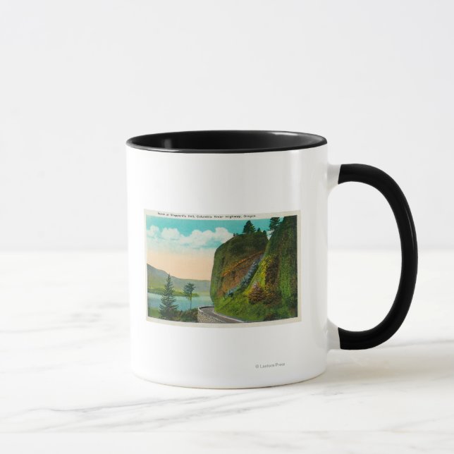 Scene at Shepperd's Dell on Columbia River Mug (Right)