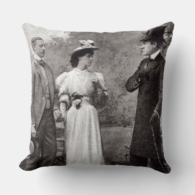 Scene from a performance of The Importance of Bein Cushion (Front)