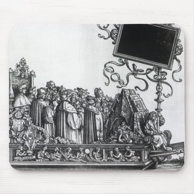 Scene from Maximilian's Triumphal Procession Mouse Pad (Front)