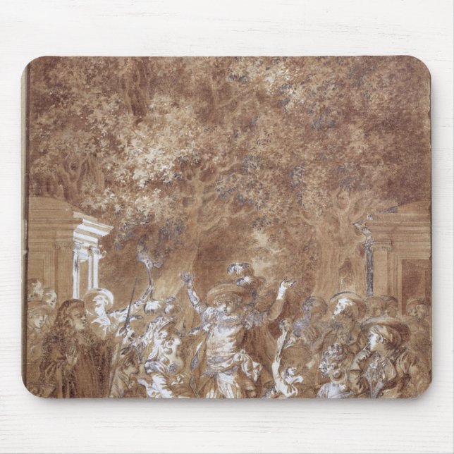Scene from of 'The Marriage of Figaro' Mouse Pad (Front)