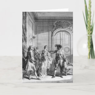 Scene from 'Othello' by William Shakespeare Card
