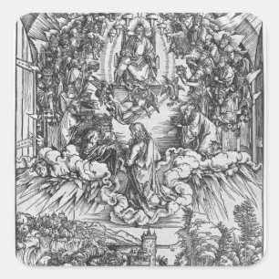 Scene from the Apocalypse Square Sticker