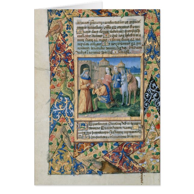 Scene from the 'Hours of Louis d'Orleans' (Front)