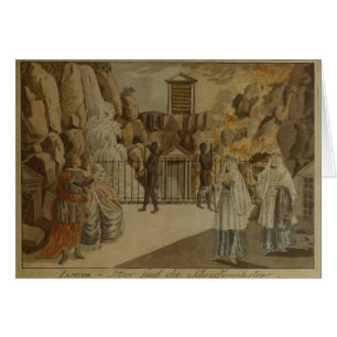 Scene from 'The Magic Flute' by Mozart, 1795
