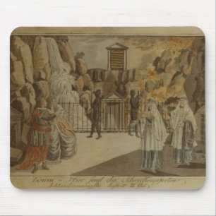 Scene from 'The Magic Flute' by Mozart, 1795 Mouse Pad
