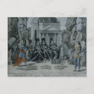 Scene from 'The Magic Flute' Postcard