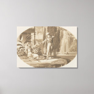 Scene from 'The Marriage of Figaro' Canvas Print