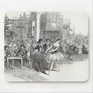 Scene from the new Ballet of 'The Wags of Mouse Pad