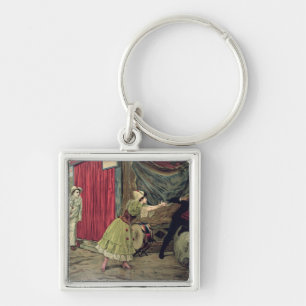 Scene from the opera 'Pagliacci' Key Ring