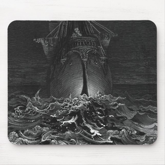 Scene from 'The Rime of the Ancient Mariner' 2 Mouse Pad (Front)