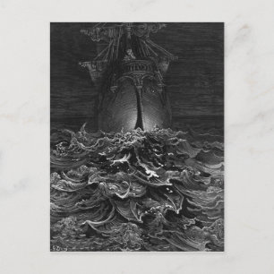 Scene from 'The Rime of the Ancient Mariner' 2 Postcard