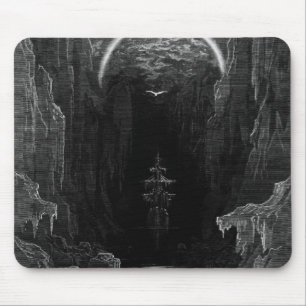 Scene from 'The Rime of the Ancient Mariner' Mouse Pad