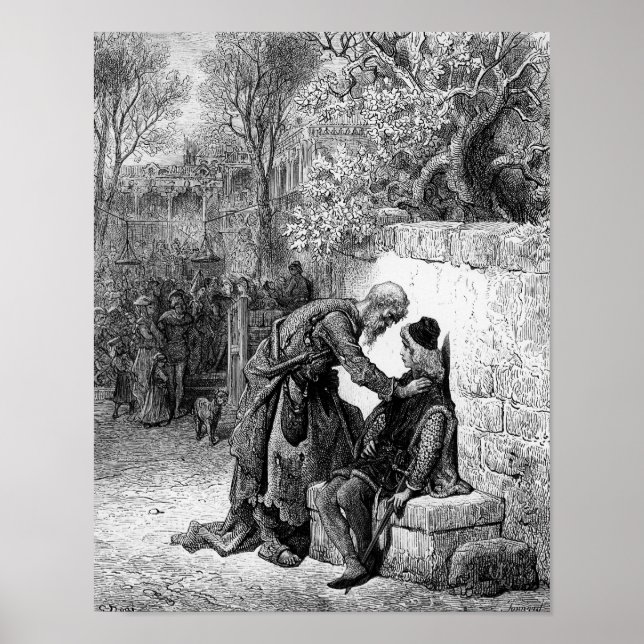 Scene from 'The Rime of the Ancient Mariner', Poster (Front)