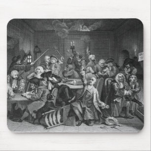 Scene in a Gaming House Mouse Pad