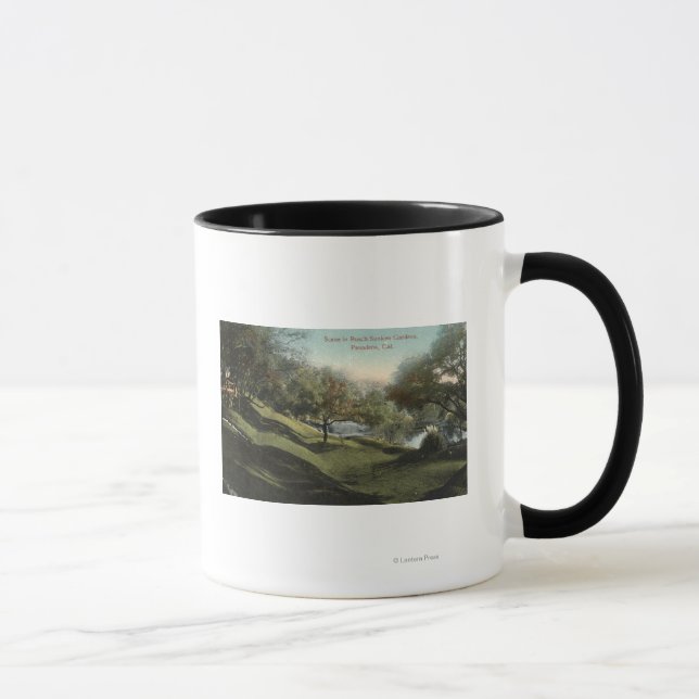 Scene in Busch Sunken Gardens Mug (Right)