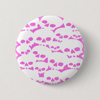 Scene Kid Skulls 6 Cm Round Badge