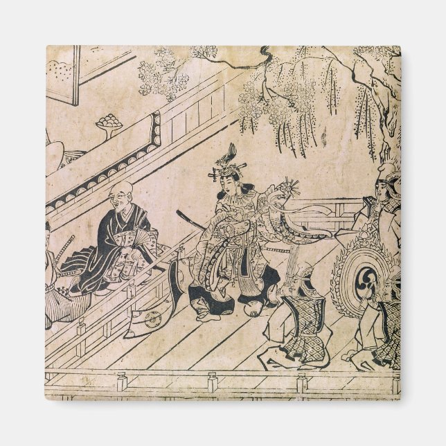 Scene of a Sacred Dance Magnet (Front)