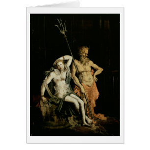 Scene of Hell: detail showing Hades and Persephone