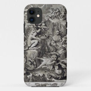 Scene of Hell, illustration from Book 1 Part 3 Cha Case-Mate iPhone Case