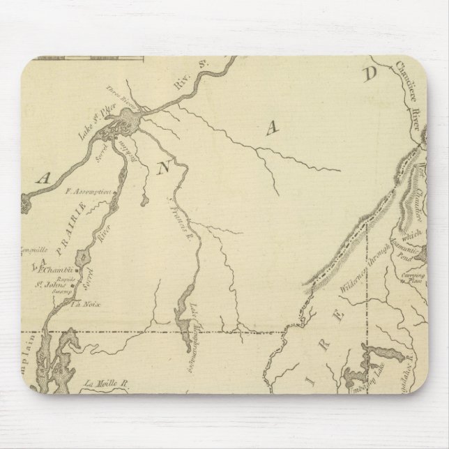 Scene of Operations of the Northern Army Mouse Pad (Front)